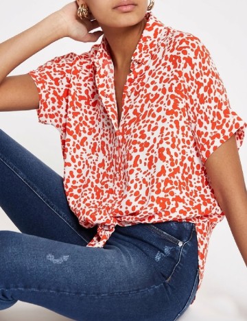 
						Camasa River Island, rosu