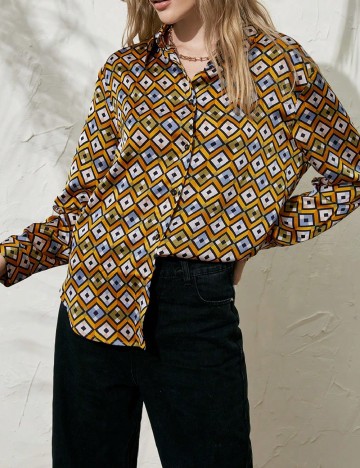 
						Camasa SHEIN, mix culori