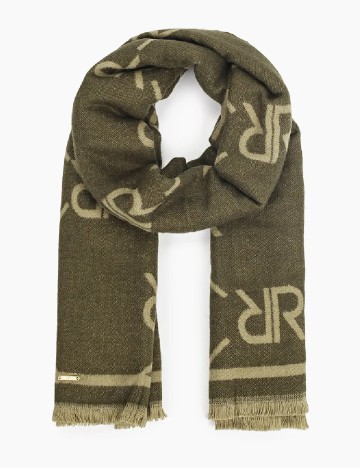 
						Esarfa River Island, verde