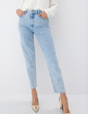 
						Blugi Mohito, albastru