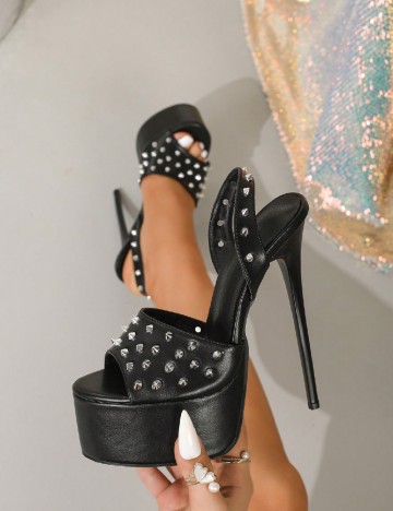 Sandale SHEIN, negru