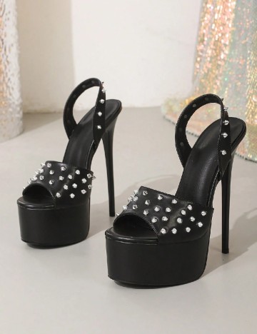 Sandale SHEIN, negru