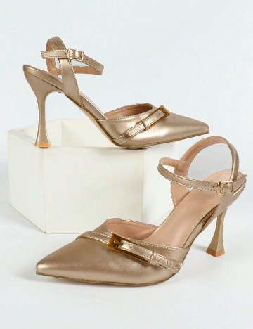 
						Pantofi Cuccoo, auriu