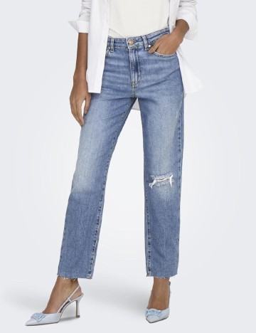 
						Blugi Only, albastru