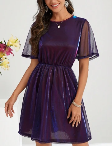 Rochie scurta SHEIN, mov