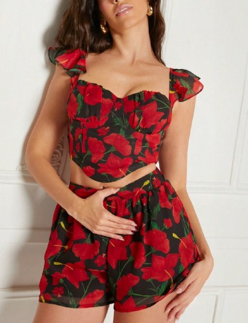 
						Compleu SHEIN, floral