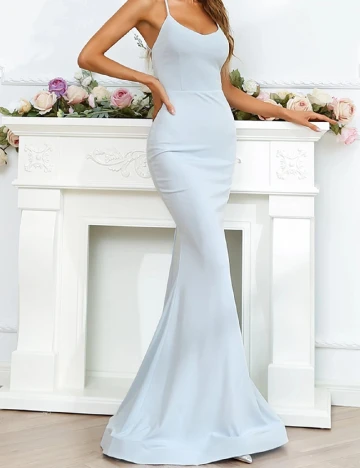 Rochie lunga Miss ord, bleu