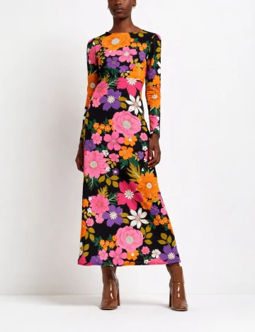 Rochie lunga River Island, mix culori