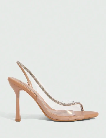 Sandale Cuccoo, transparent