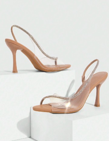 Sandale Cuccoo, transparent