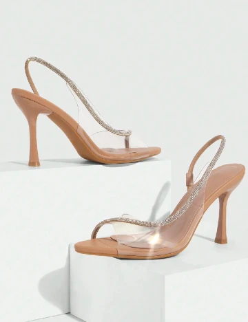 Sandale Cuccoo, transparent