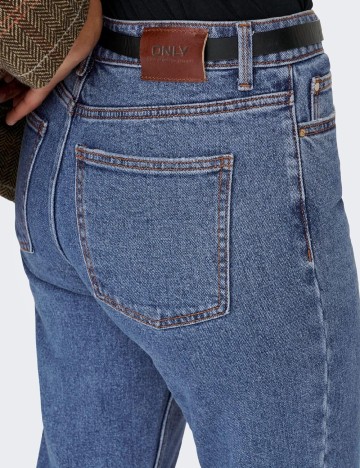 Blugi Only Carmakoma, albastru