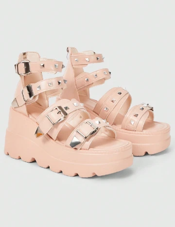 Sandale Romwe, roz