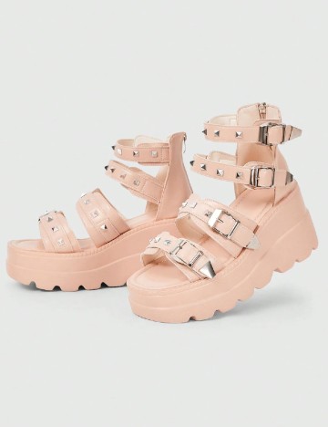 Sandale Romwe, roz