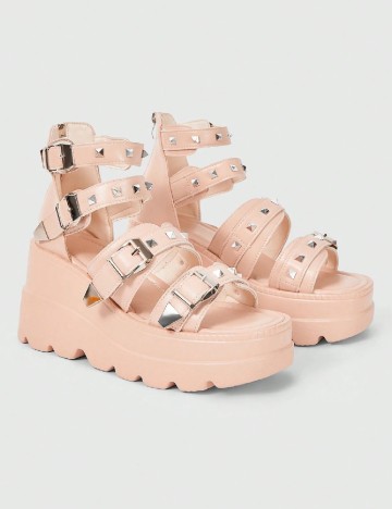 Sandale Romwe, roz