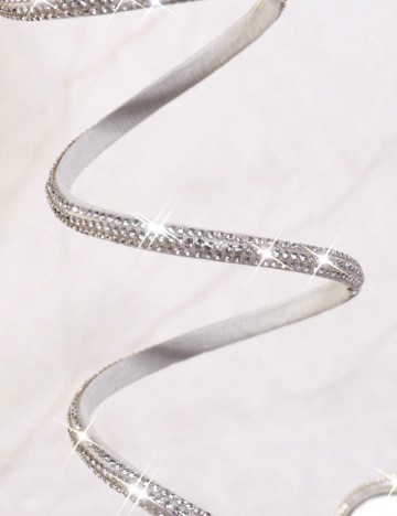 Sandale SHEIN, argintiu