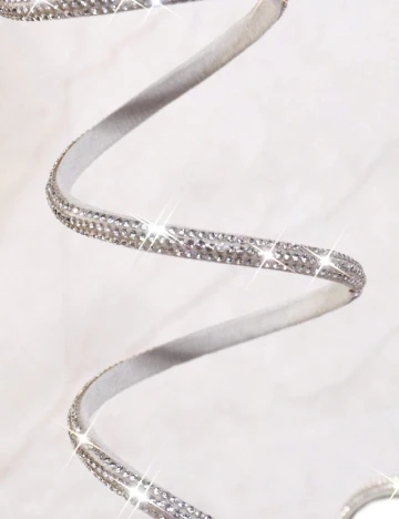 Sandale SHEIN, argintiu