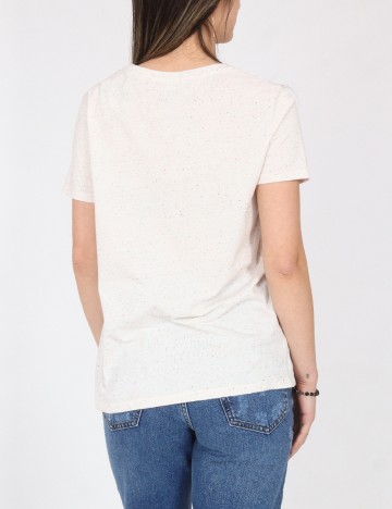 Tricou River Island, ecru