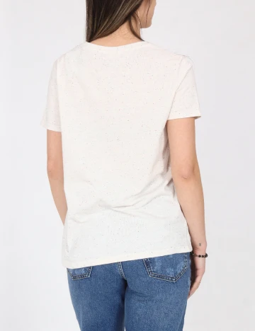Tricou River Island, ecru