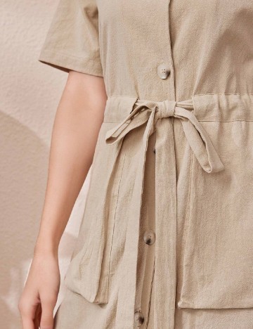 Rochie medie SHEIN, bej