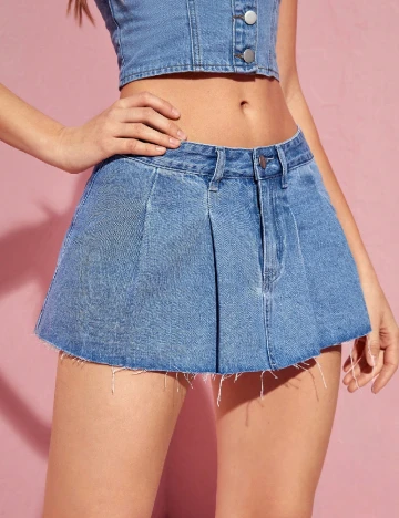 Fusta SHEIN, albastru
