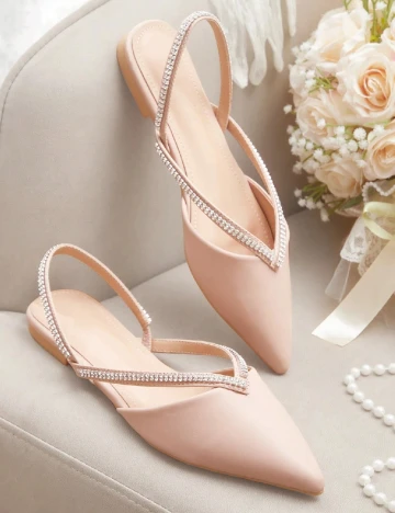 Pantofi Cuccoo, roz pal