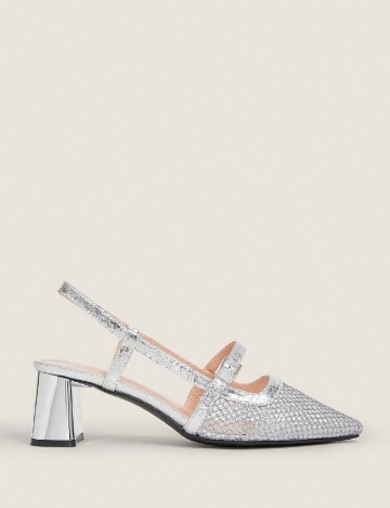 Pantofi SHEIN, argintiu