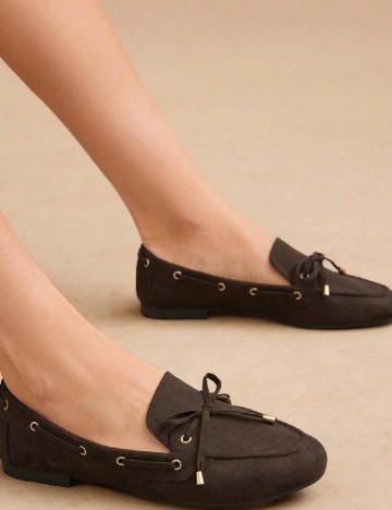 
						Mocasini SHEIN, maro