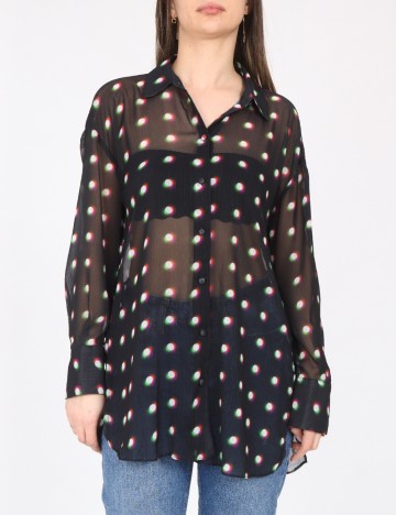 
						Camasa River Island, negru