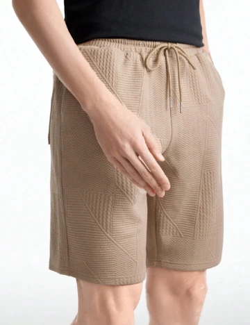 Pantaloni scurti SHEIN, maro