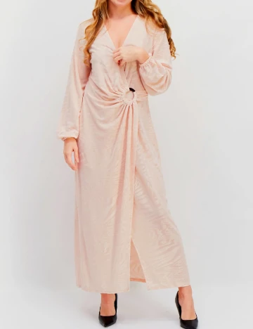 Rochie lunga River Island, roz pal