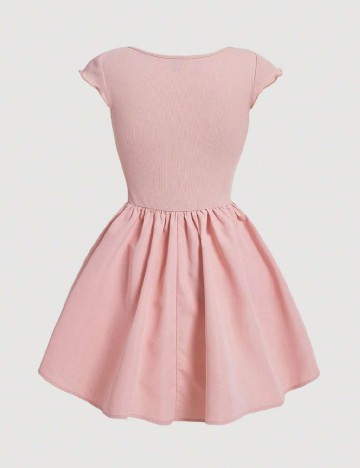 Rochie scurta SHEIN, roz