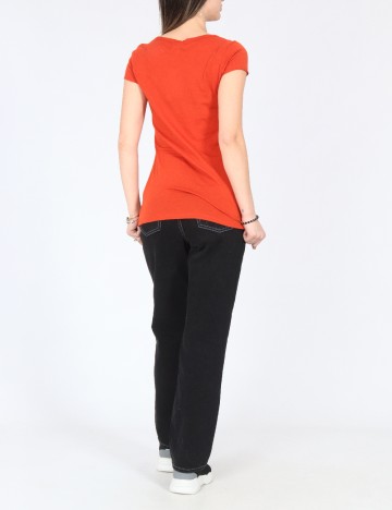 Tricou Zara, portocaliu