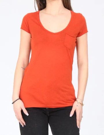 Tricou Zara, portocaliu