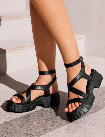 Sandale Cuccoo, negru