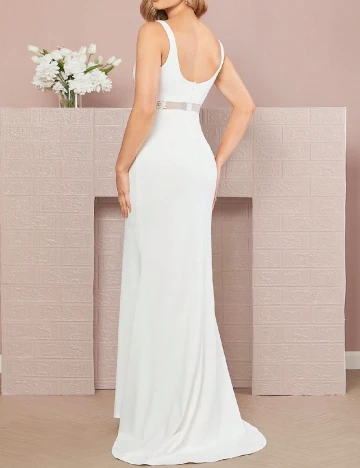 Rochie lunga SHEIN, alb