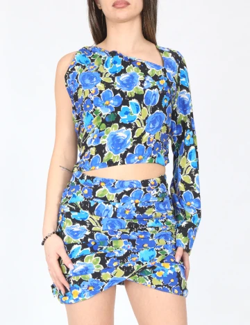 Fusta Zara, albastru