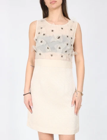 Rochie scurta Zara, bej