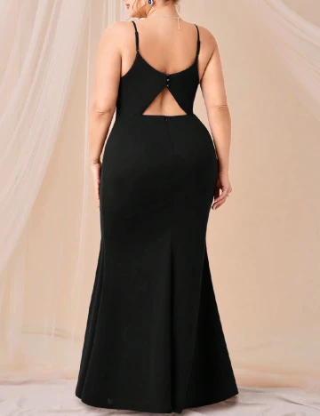 Rochie lunga SHEIN CURVE, negru