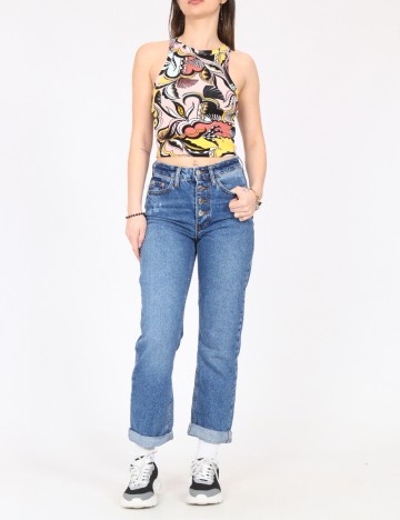 Top River Island, mix culori