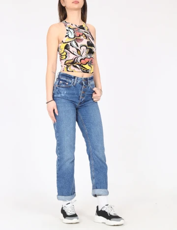 Top River Island, mix culori