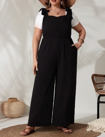 Salopeta SHEIN CURVE, negru