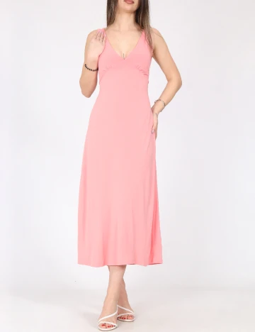 Rochie lunga Zara, roz