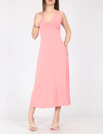 Rochie lunga Zara, roz