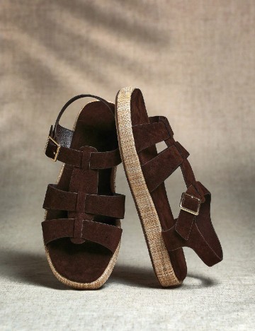 Sandale SHEIN, maro