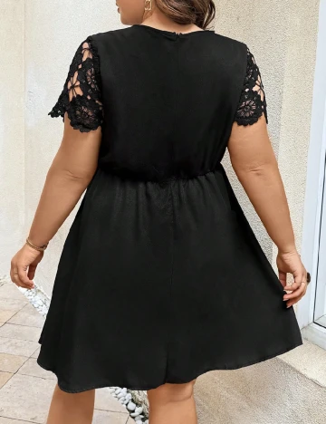 Rochie scurta SHEIN CURVE, negru