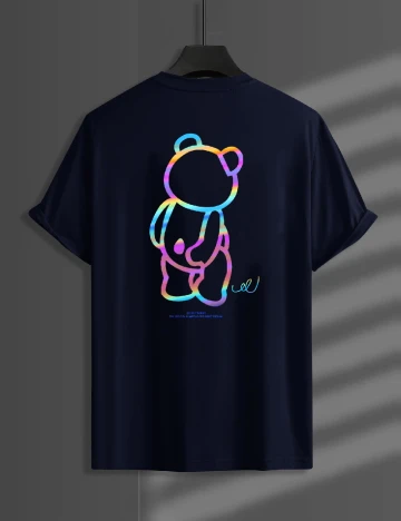 Tricou SHEIN, bleumarin