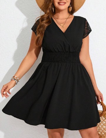 
						Rochie scurta SHEIN CURVE, negru