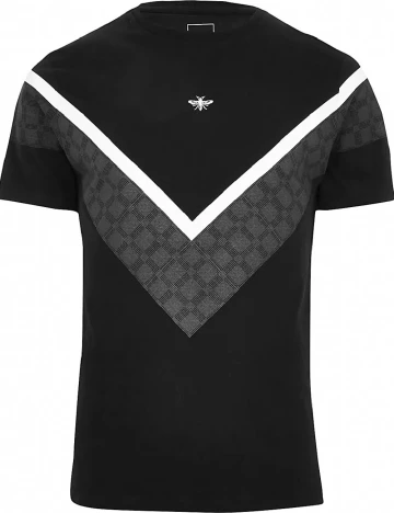 Tricou River Island, negru