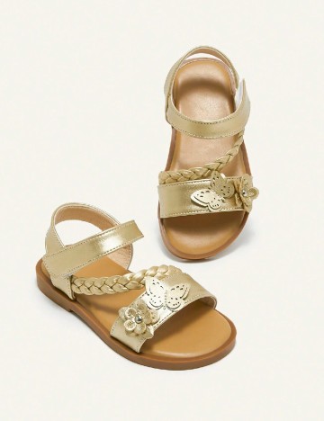 Sandale Cozy Pixies, auriu